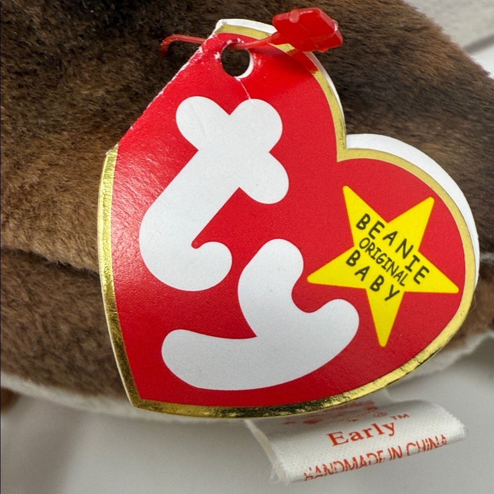 Vintage Ty Beanie Babies Early the Robin Retired - DOB 1997 - Picture 10 of 11